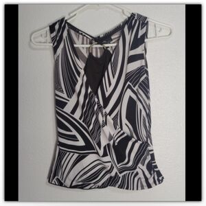 IZ Byer California faux wrap style top size small